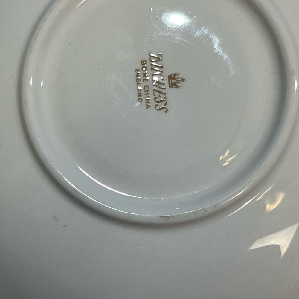 Vtg 1981 Duchess Bone China Commemorative Prince Charles Princess Diana  Saucer - Picture 13 of 16